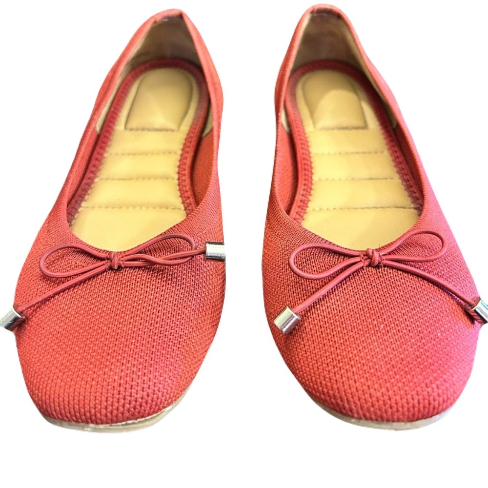 Kelly & Katie Sasha Ballet Flats Heart Red Size 6
